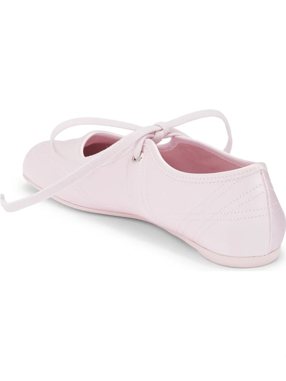 Jeffrey Campbell Saturna Split Toe Mary Jane Flat in Light Pink Satin NWOB